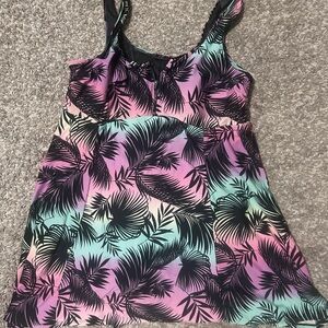 Tropical Print Swim Wear